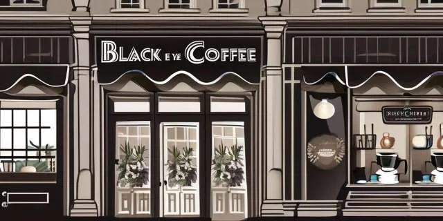 Image of a coffee shop called Black Eye Coffee.